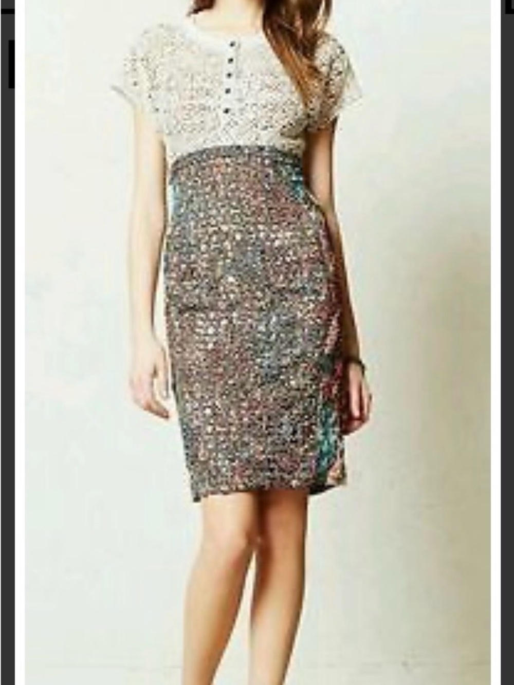 Anthropologie Beguile by Byron Lars Sheath Pencil Study Dress